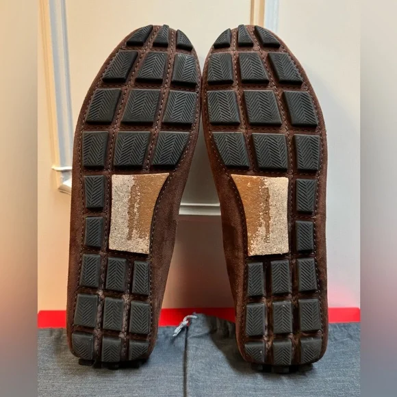 Zegna Suede Driving Loafers - Picture 8 of 8